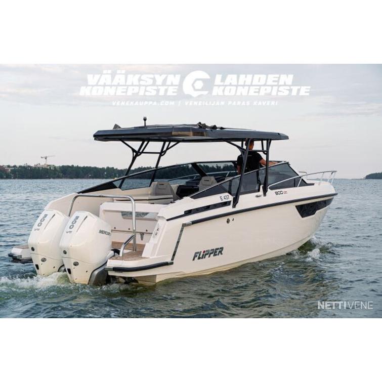 Flipper 900 DC + Mercury V300 XL AMS DTS V8