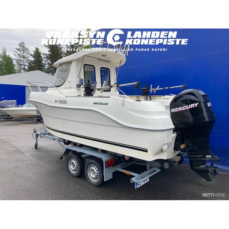 Quicksilver 580 PH + Mercury F100 L EFI