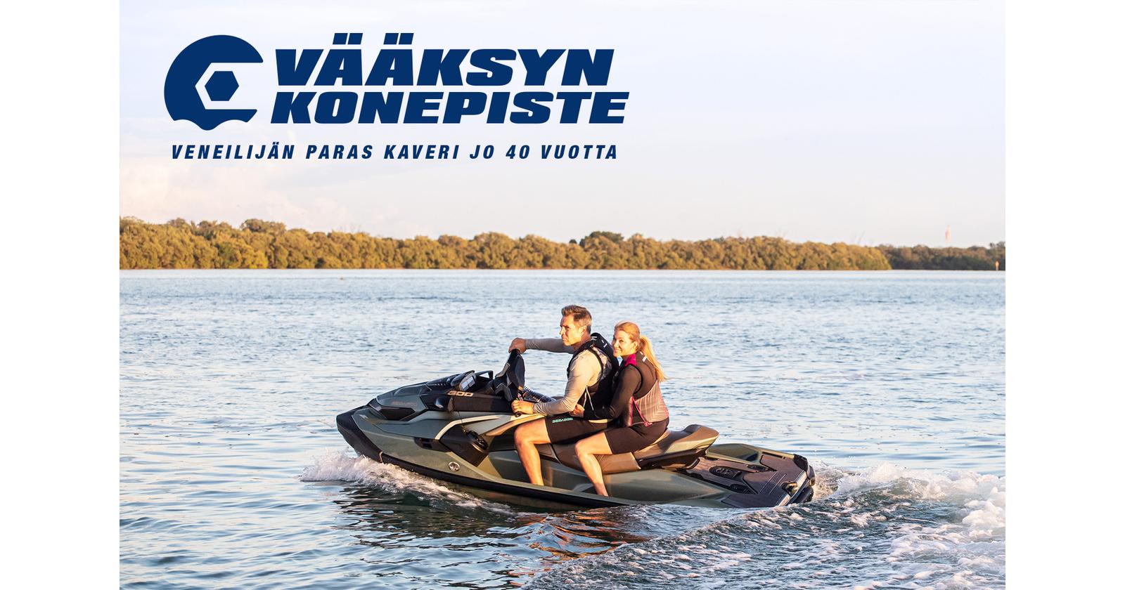 V&auml;&auml;ksyn Konepiste 40 vuotta - Sea-Doo vesijetit