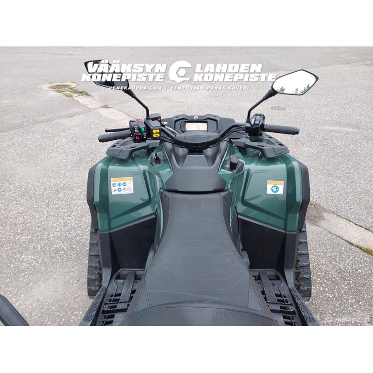 Can-Am Outlander Max 570MAX TELASARJALLA. AJ. VAIN 29h / 190km HYVÄ VAIHTOEHTO UUDELLE !!
