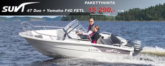 Suvi 47 Duo + Yamaha F40 FETL
