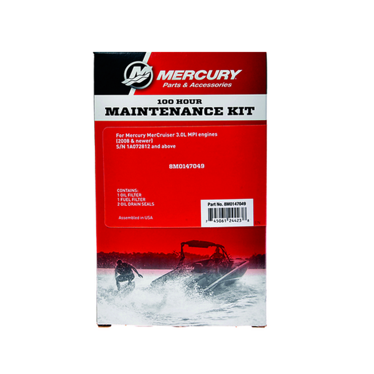 MERCURY HUOLTOSARJA 100H, MERCRUISER 3.0L MPI
