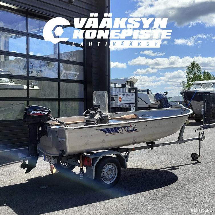 Linder 400 Sportsman + Mercury 15