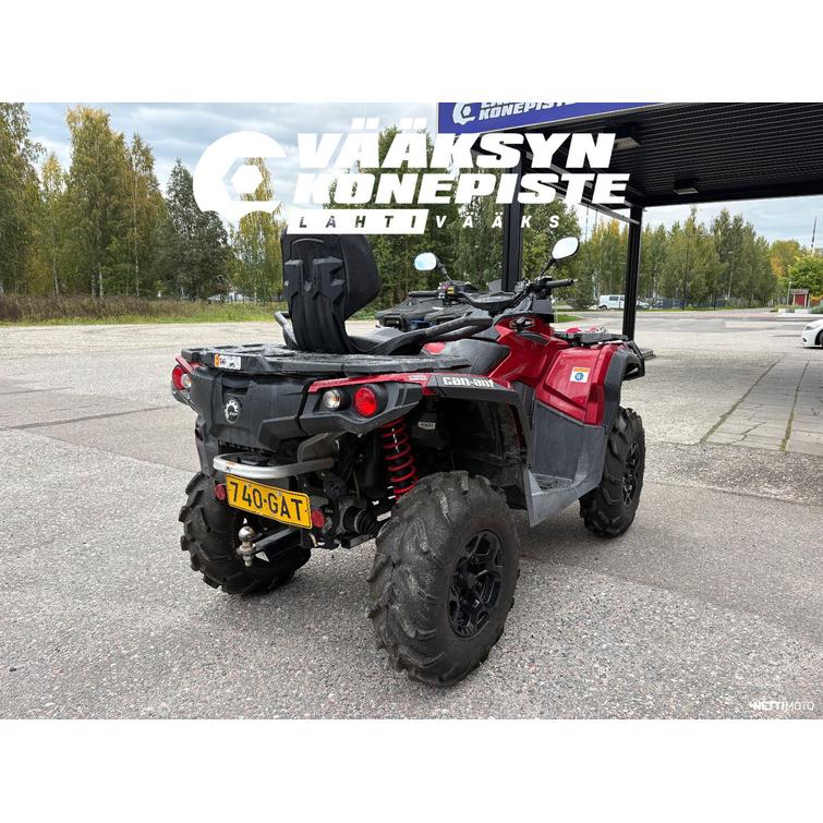 Can-Am Outlander Max 650 MAX PRO + Telat ja lumilevy