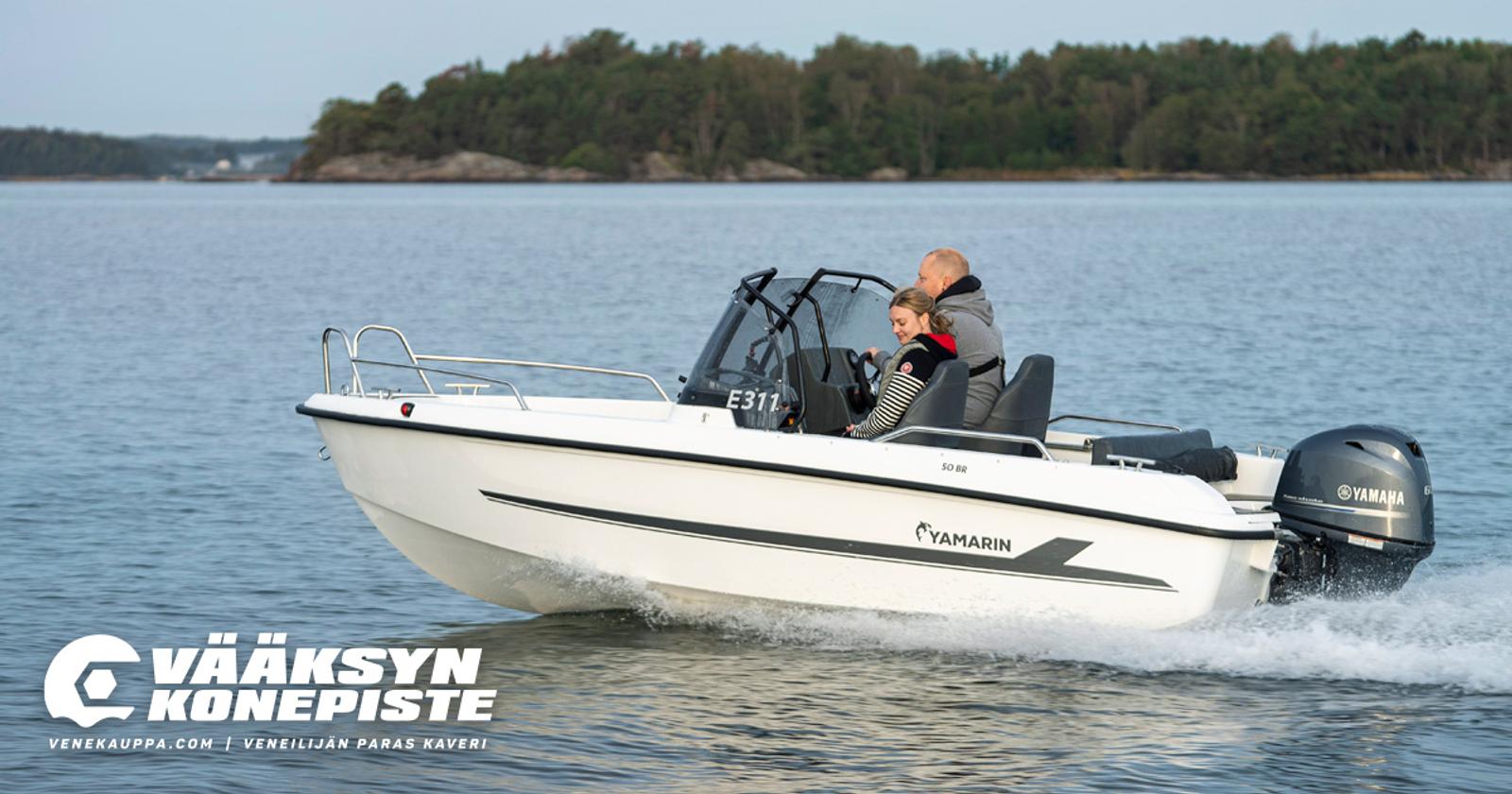 Yamaha-perämoottori Yamarin-moottorivene