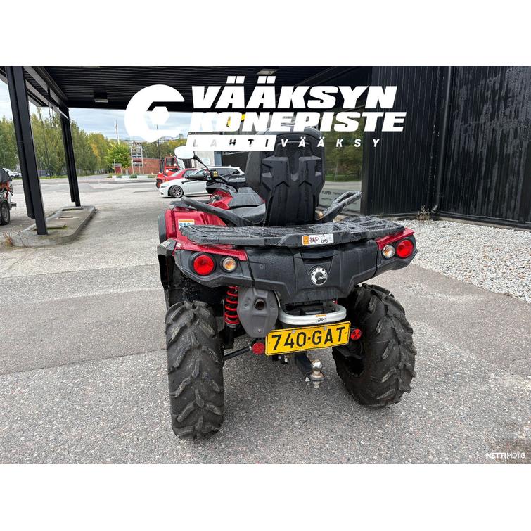 Can-Am Outlander Max 650 MAX PRO + Telat ja lumilevy