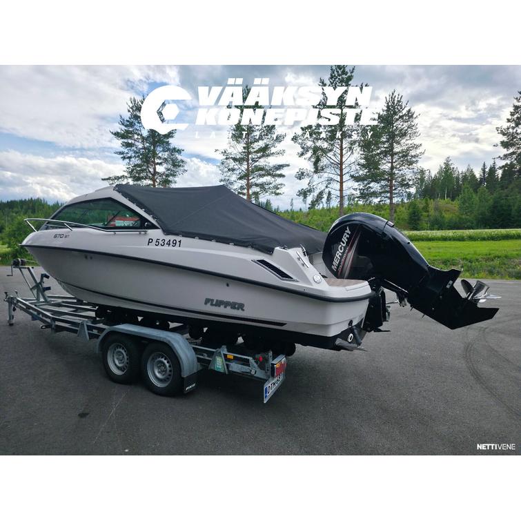 Flipper 670 ST + Mercury F150