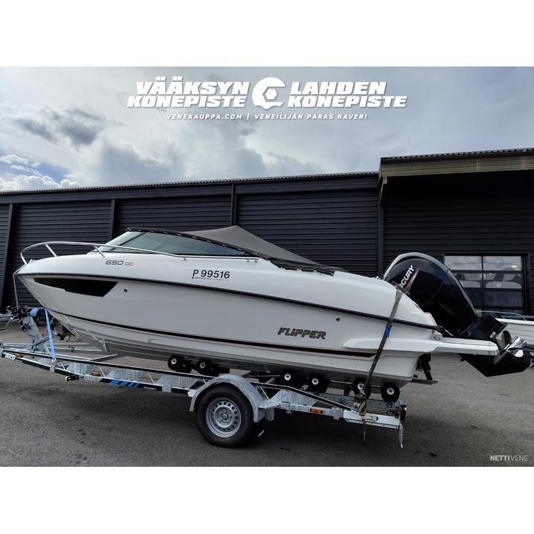 Flipper 650 DC + Mercury F150