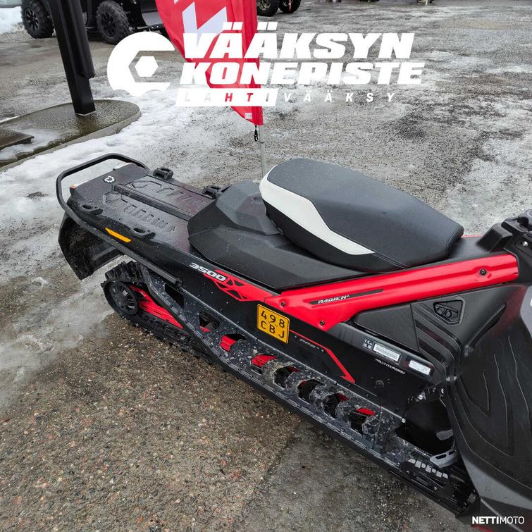 Lynx Rave RE 600RR E-TEC 3500 mm, 10.25in. Touchscr. Display