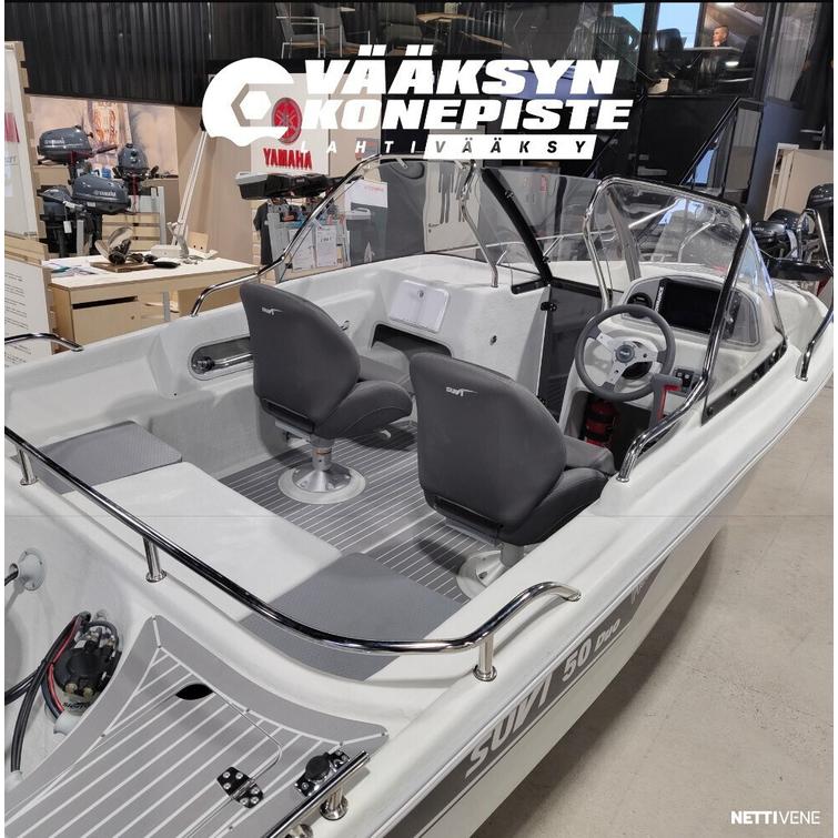 Suvi 50 Duo Fisher HEITTOKALA + Yamaha F50 HETL