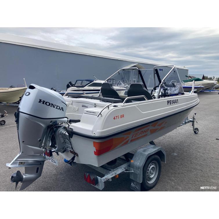 Terhi 475 BR + Honda BF60