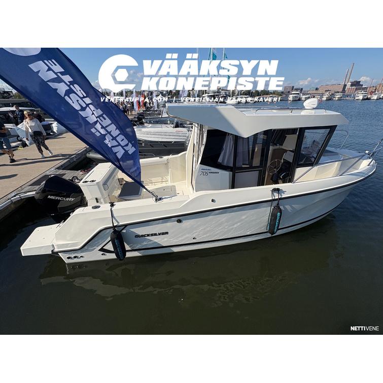 Quicksilver Captur 705 Pilothouse + Mercury F200 XL EFI DTS V6