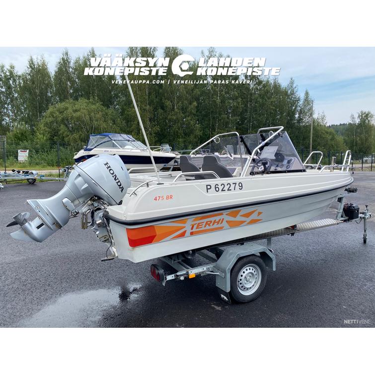 Terhi 475 BR + Honda BF50