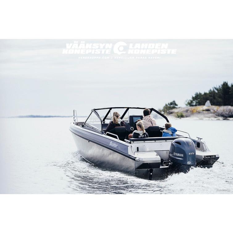 Buster XL + Yamaha F115XB