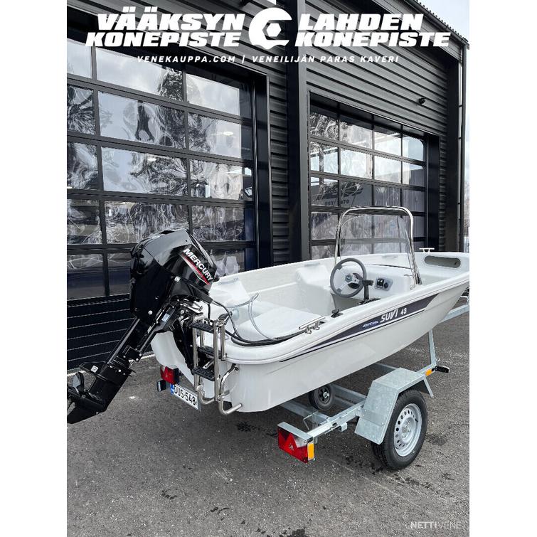 Suvi 43 + Mercury F20 ELPT EFI