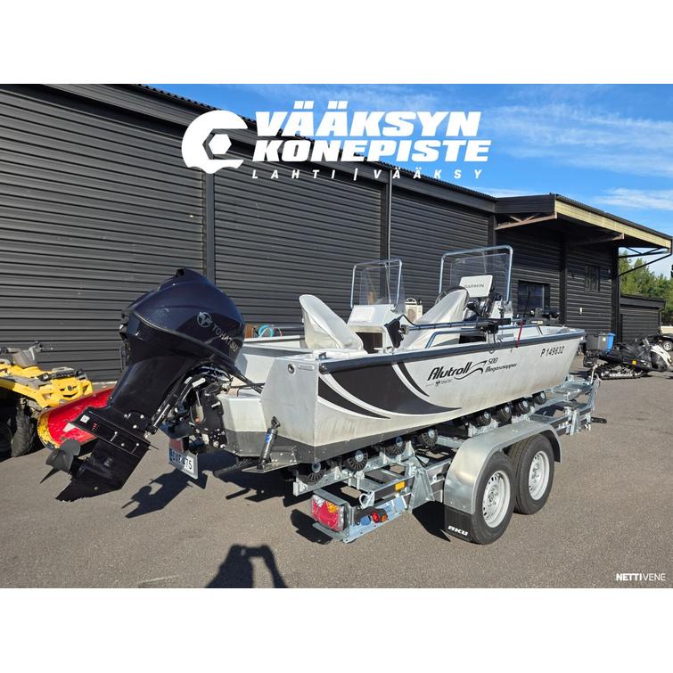 Alutroll 500 Megasnapper + Tohatsu MFS60A