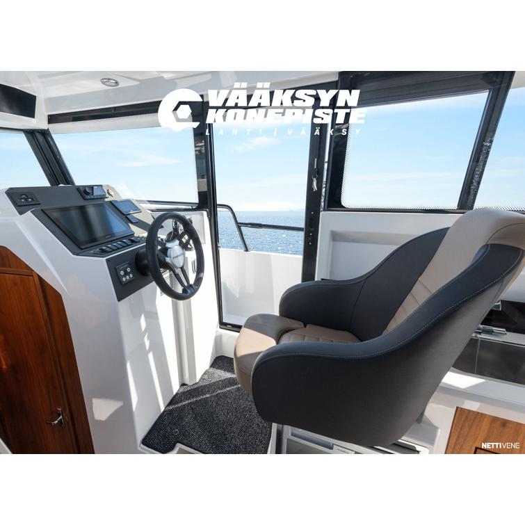 Finnmaster Pilot 8 DEMO + Yamaha F200 XCA2 valkoinen