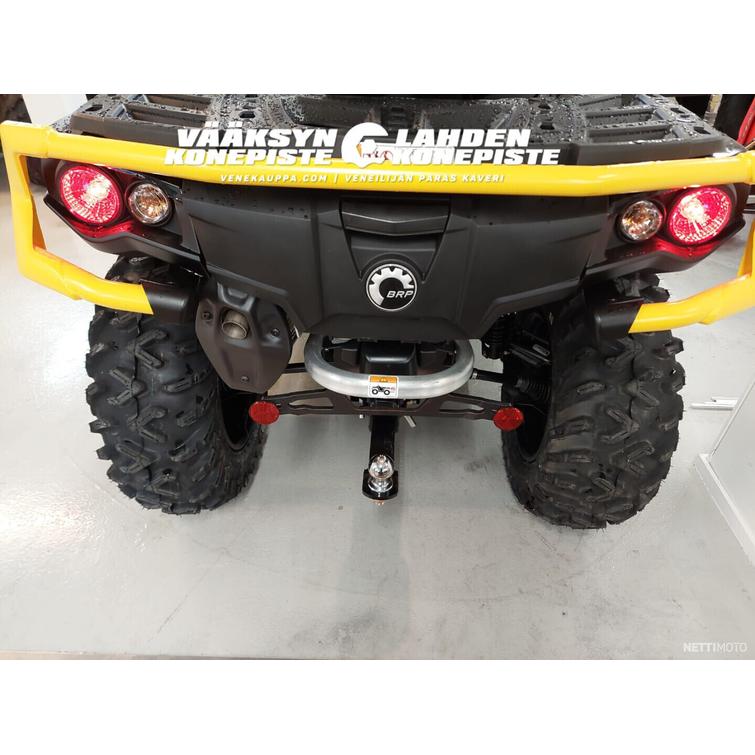 Can-Am Outlander Max XT-P 1000 T 2023, T3b - Iron Gray&Neon Yellow
