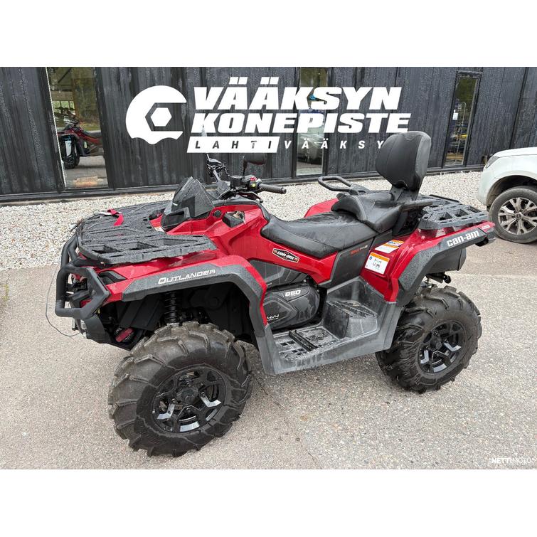 Can-Am Outlander Max 650 MAX PRO + Telat ja lumilevy