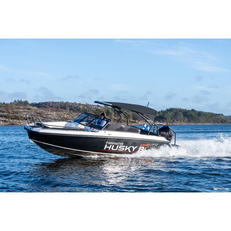 Finnmaster Husky R8 + Mercury V300 XL AM ES V8