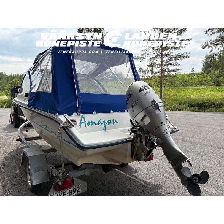 Castello 533 HT Amazon + Honda BF 40