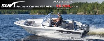 Suvi 50 Duo + Yamaha F50 HETL