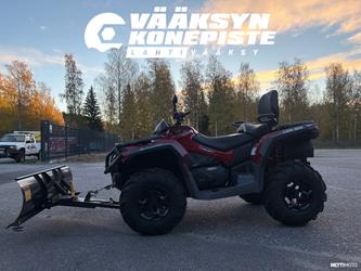 Can-Am Outlander Max 650 MAX PRO + Telat ja lumilevy