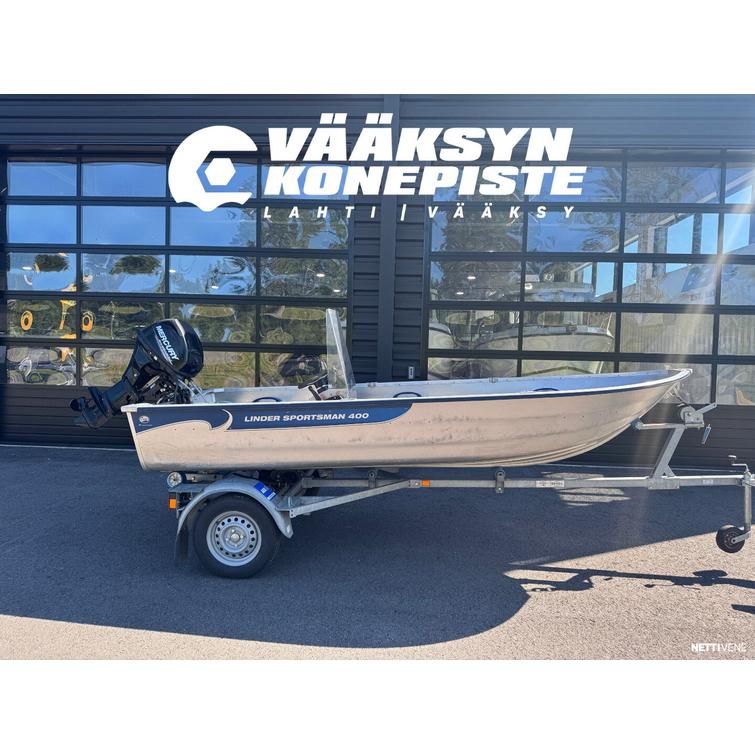 Linder 400 Sportsman + Mercury F20 ELPT