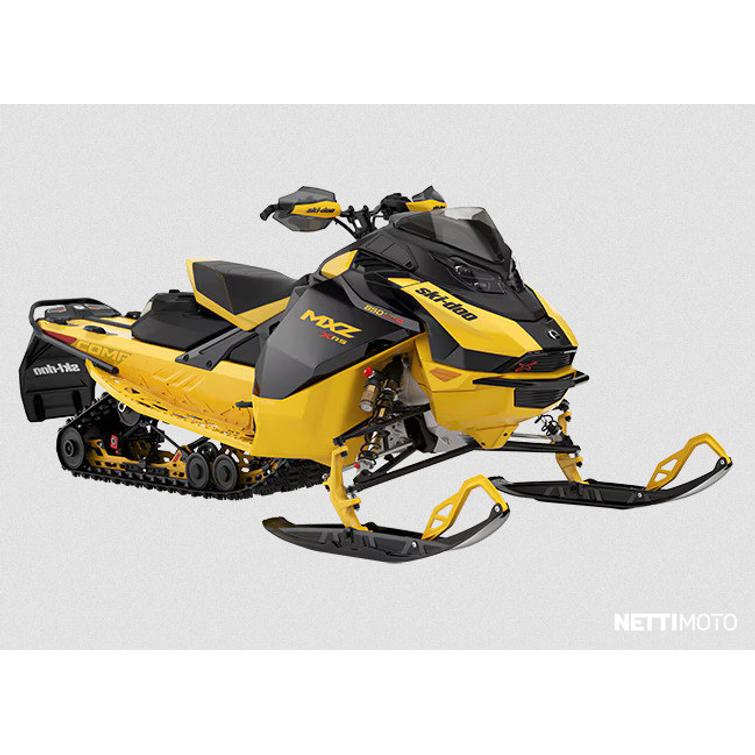 Ski-Doo MX Z X-RS 850 E-TEC Turbo R with Competition package, 10.25in Color Touchscreen Display
