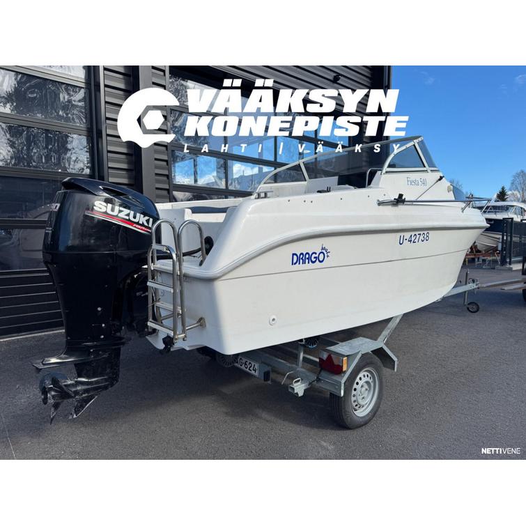 Drago Fiesta 540 Cabin + Suzuki DF90