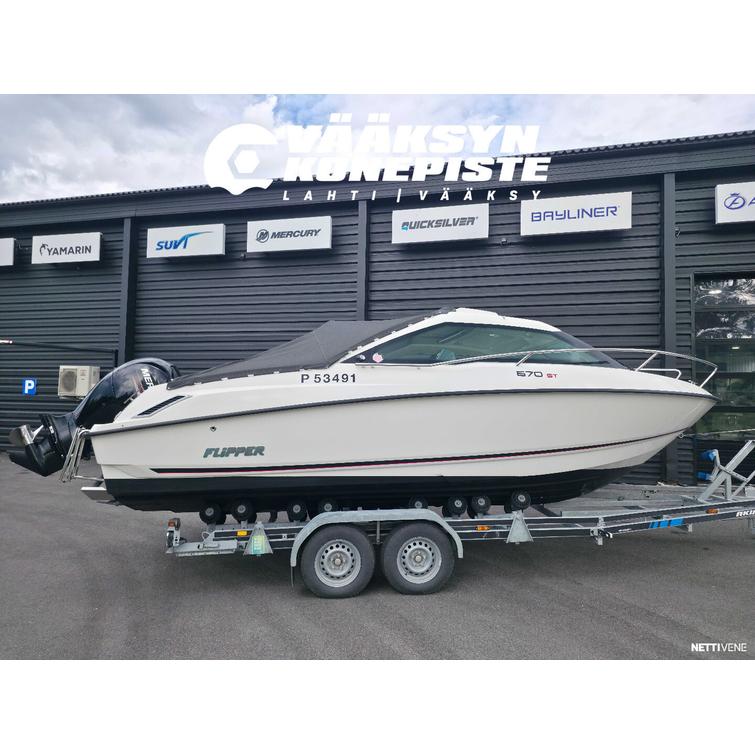 Flipper 670 ST + Mercury F150