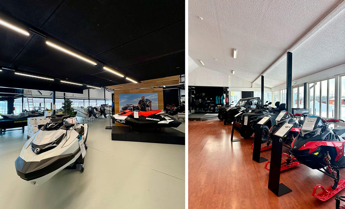 Lahden BRP-keskus sis&auml;kuva