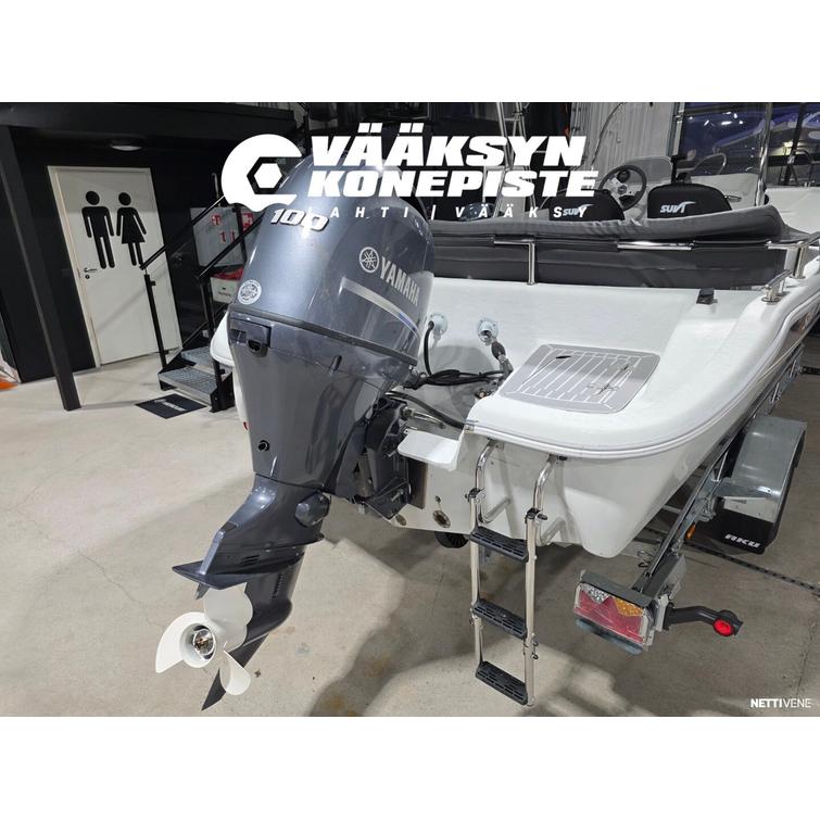 Suvi 63 T-Top CC fisher + Yamaha F100LB