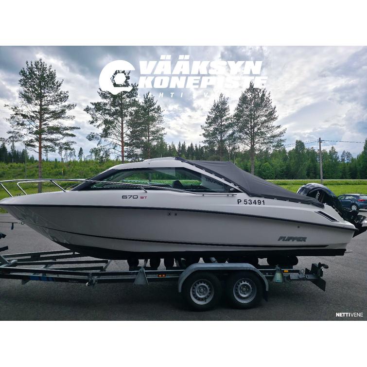 Flipper 670 ST + Mercury F150