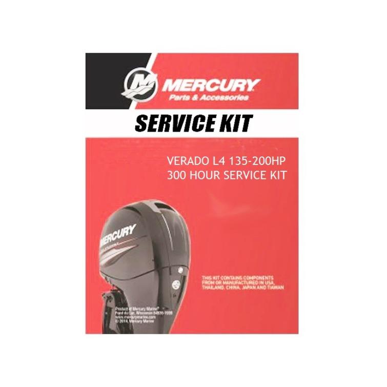 MERCURY HUOLTOSARJA 300H, VERADO L4