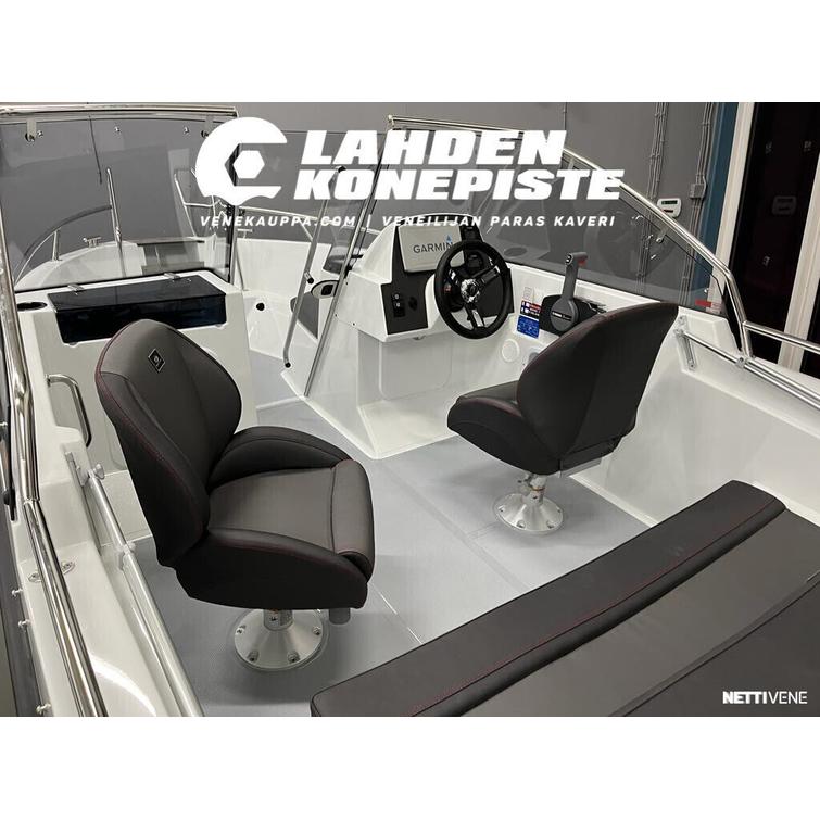 AMT 165 BR + Yamaha F50