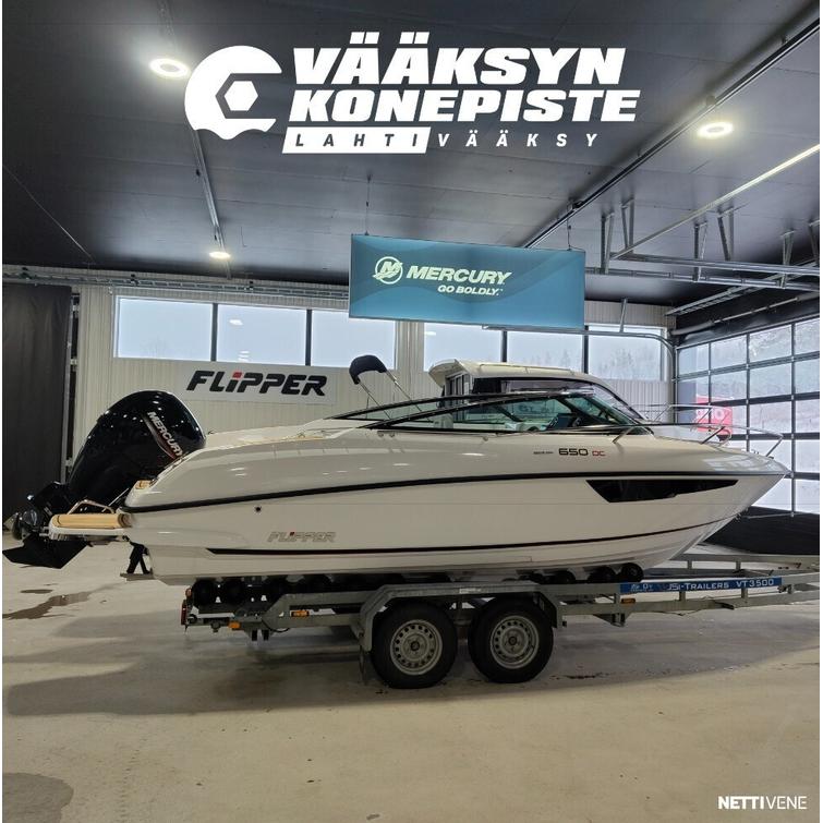 Flipper 650 DC + Mercury F150 XL