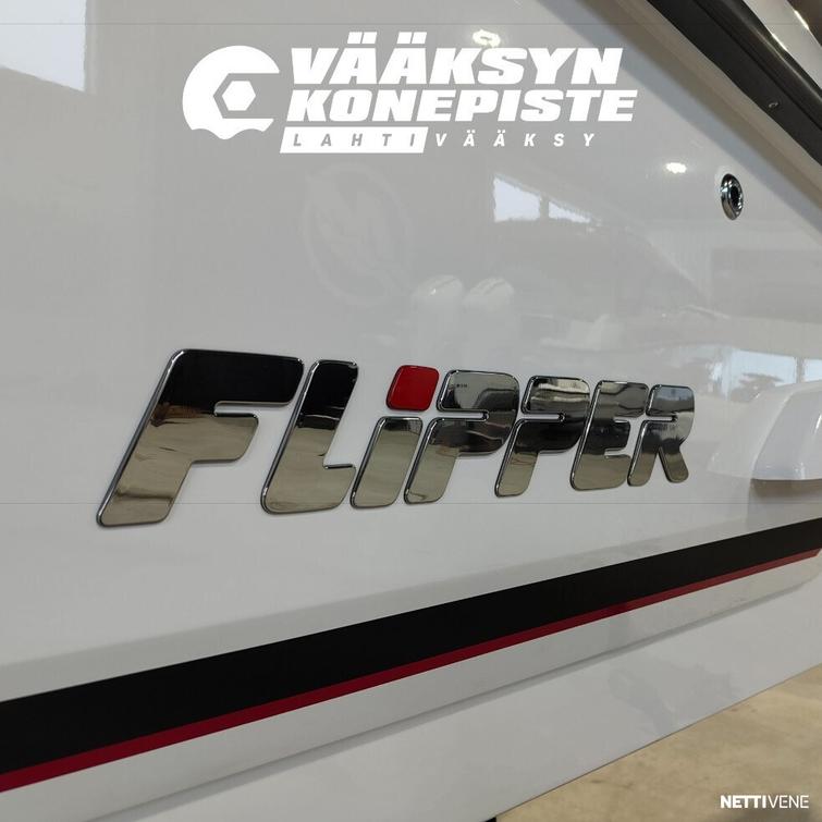 Flipper 650 DC + Mercury F150 XL