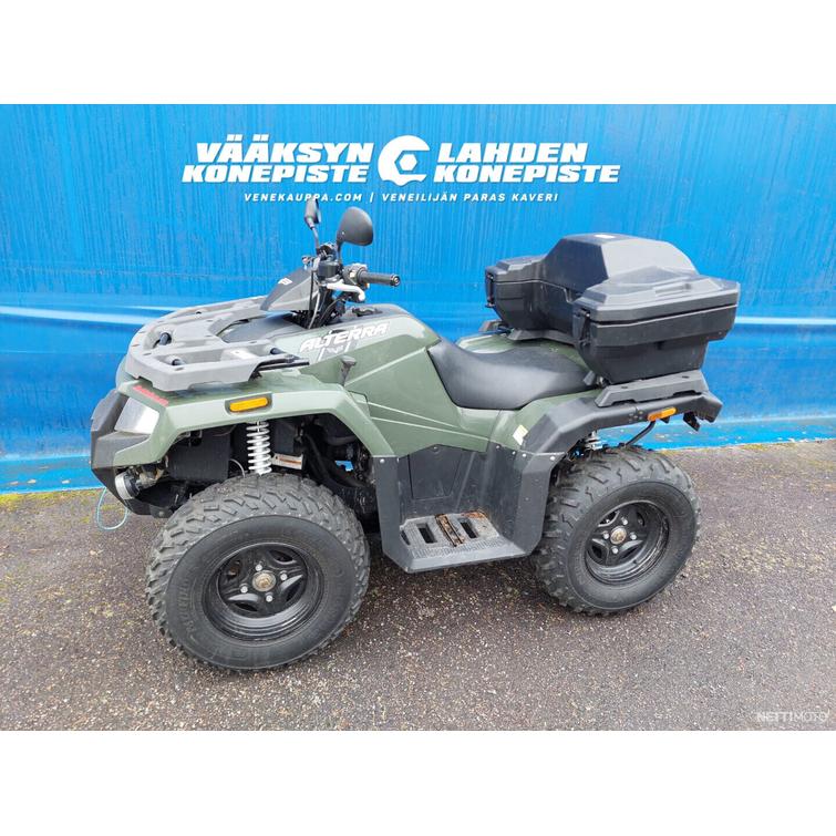 Arctic Cat 450 ALTERRA 4X4 950KM 2019 VINSSI, LUMILEVY, TAKALAUKKU