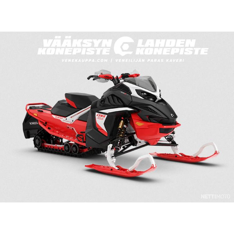 Lynx Rave Enduro 600R E-TEC - Bright White/Evo Red