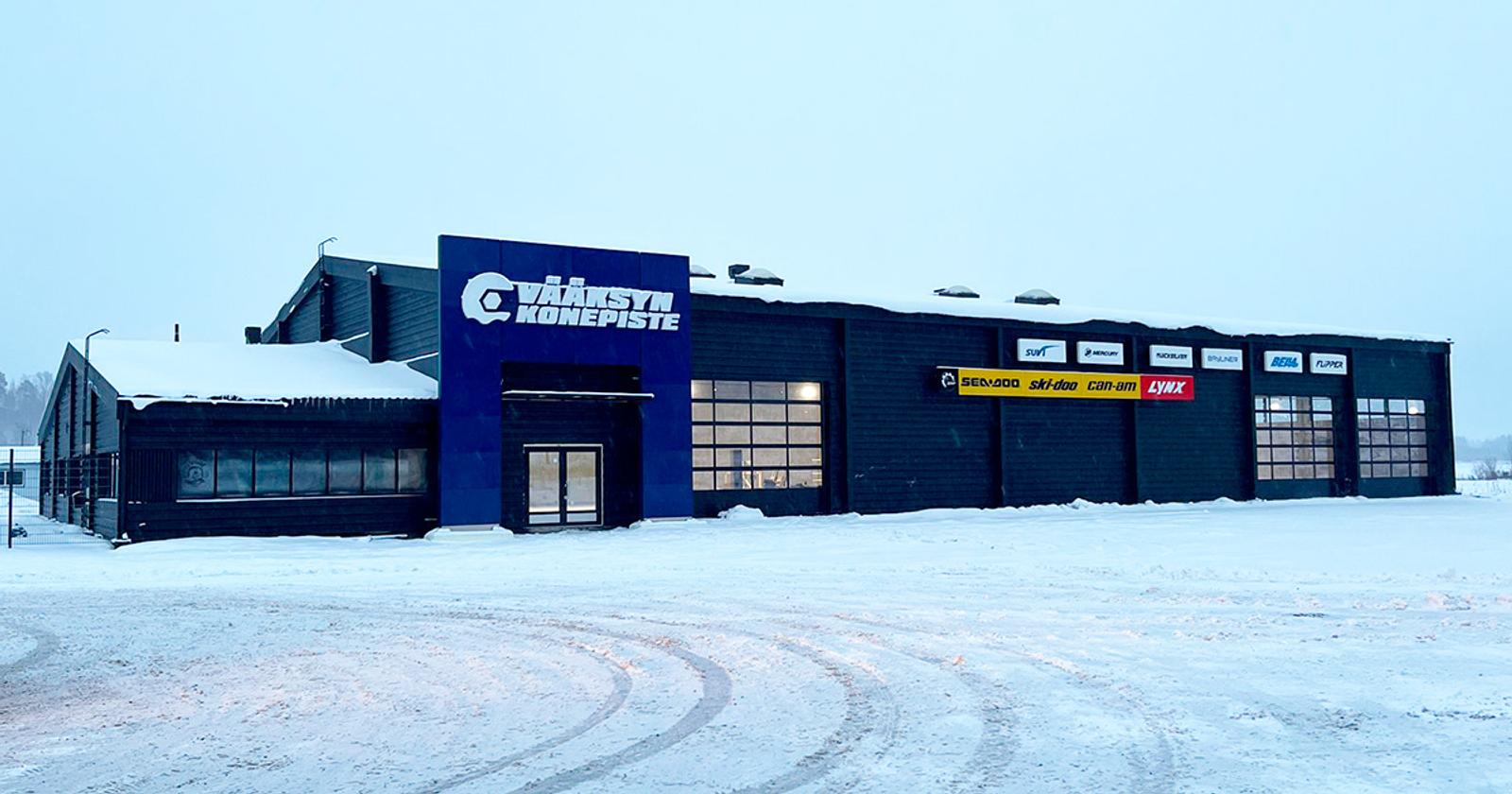 Vääksyn Konepiste uusi Vehkoontien myymälä tammikuussa 2024