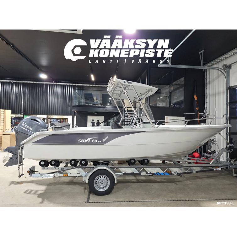 Suvi 63 T-Top CC fisher + Yamaha F100LB