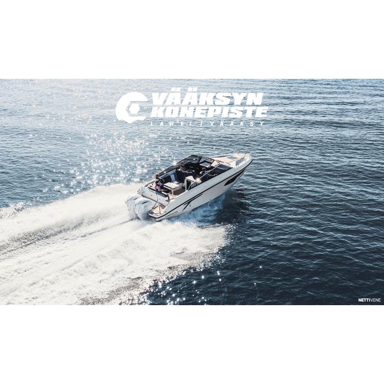 Finnmaster T9 DEMO + Yamaha F300 XSB2 valkoinen