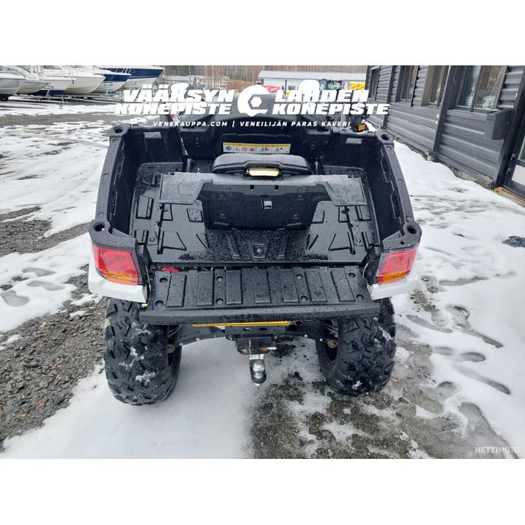 Polaris Sportsman ohjaustehostin, vinssi, lumilevy