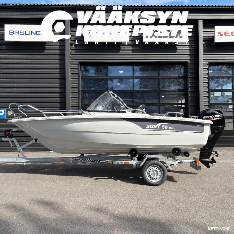 Suvi 50 Duo + Mercury F50 ELPT EFI