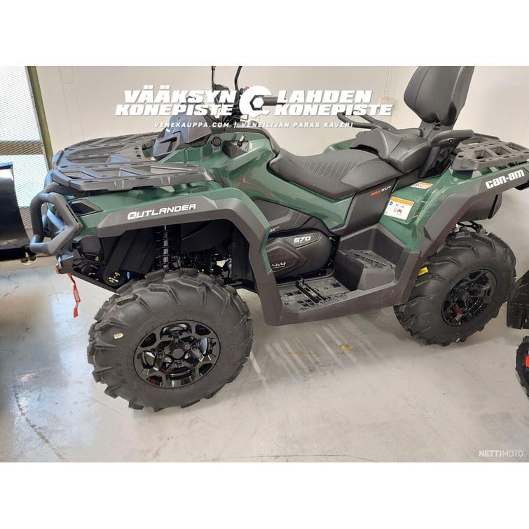 Can-Am Outlander Max "KAMPANJA ETU" 2500€ Nopeaan toimitukseen XU+ 570 T 2023, T3b 60 km/h