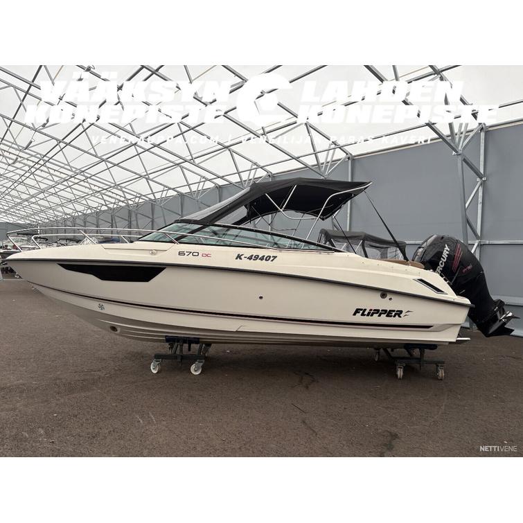 Flipper 670 DC + Mercury Verado 250 XL PRO