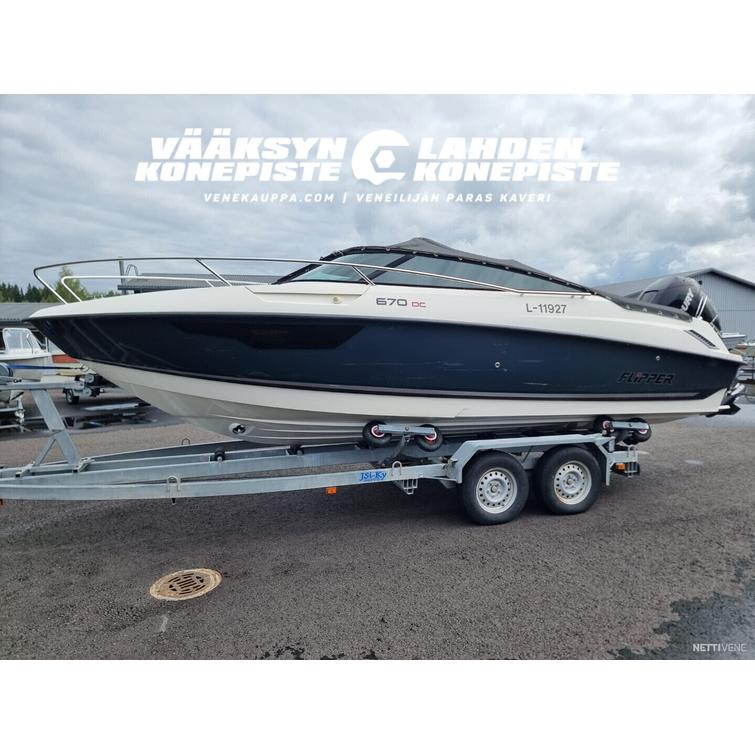 Flipper 670 DC + Mercury F250