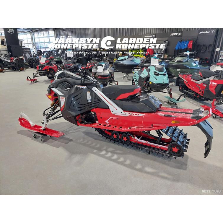 Lynx Rave Enduro 600R E-TEC - Bright White/Evo Red