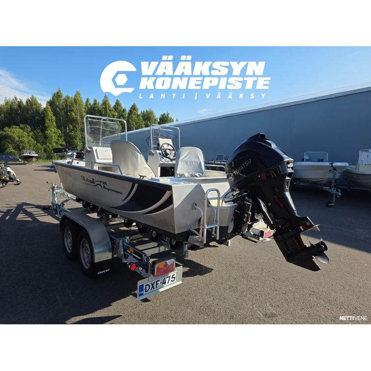 Alutroll 500 Megasnapper + Tohatsu MFS60A